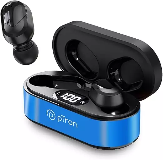 pTron Bassbuds Plus