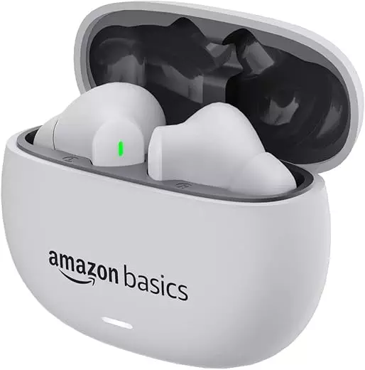 Amazon Basics True Wireless Earbuds with Mic