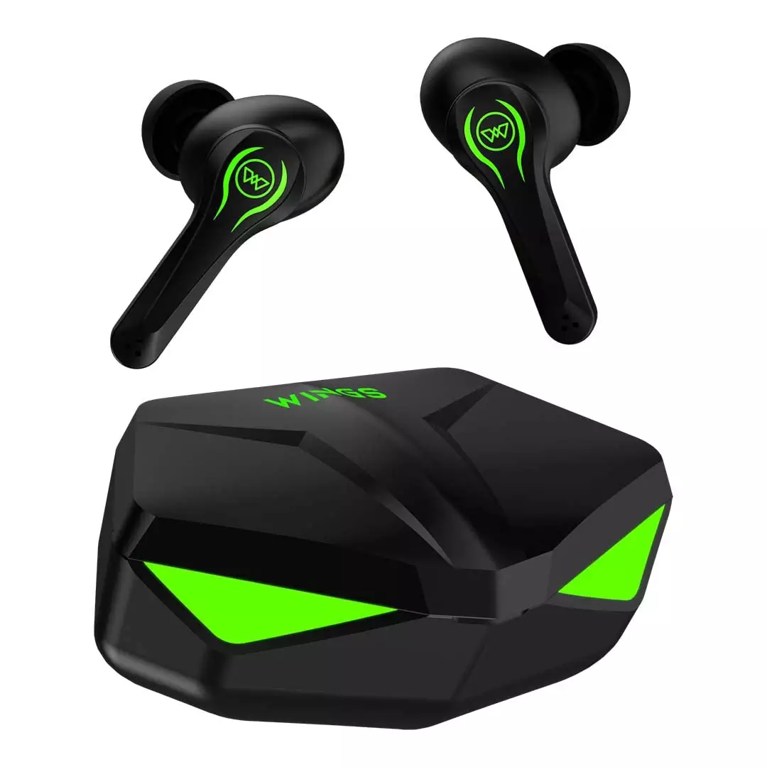 Wings Phantom Wireless Earbuds with Mic