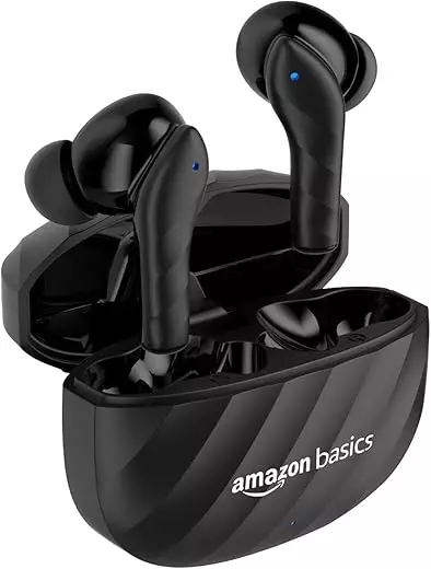 Amazon Basics TWS Earbuds with Fast Charging